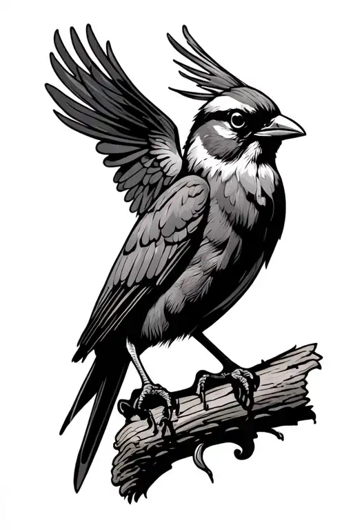 Liverpool Bird Perched