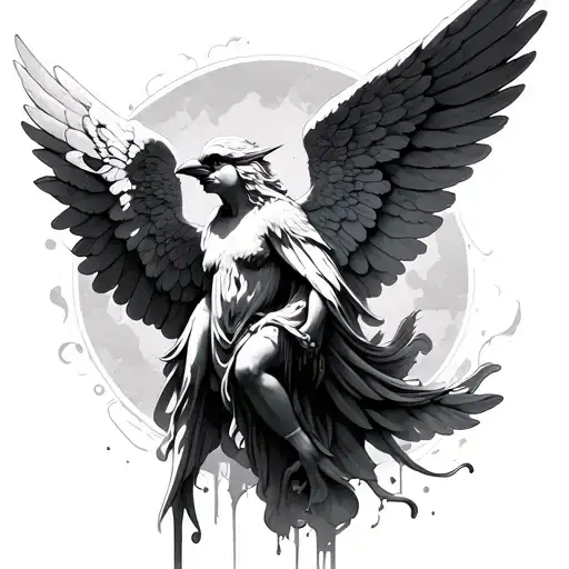 Guardian Angel Wit Bird