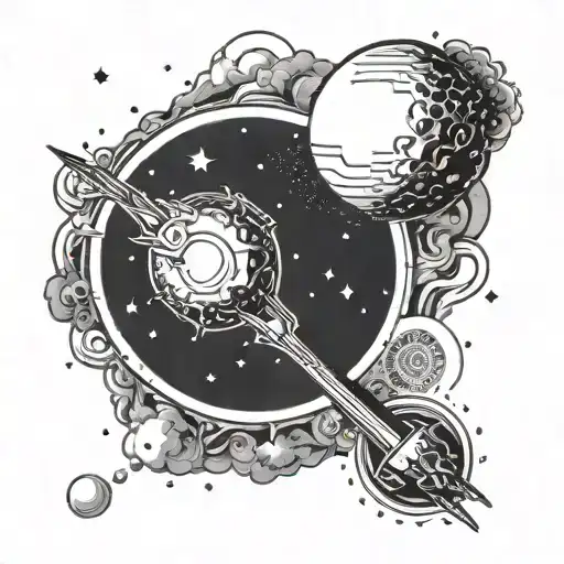 Mercury The Milky Way With Sun Shining