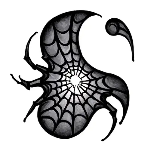 Semi Colon Spider Web