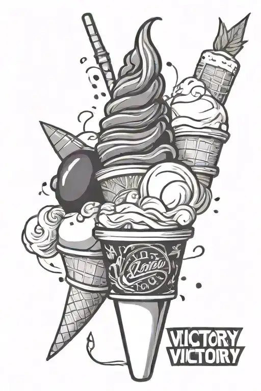 Ice Cream Black Victory