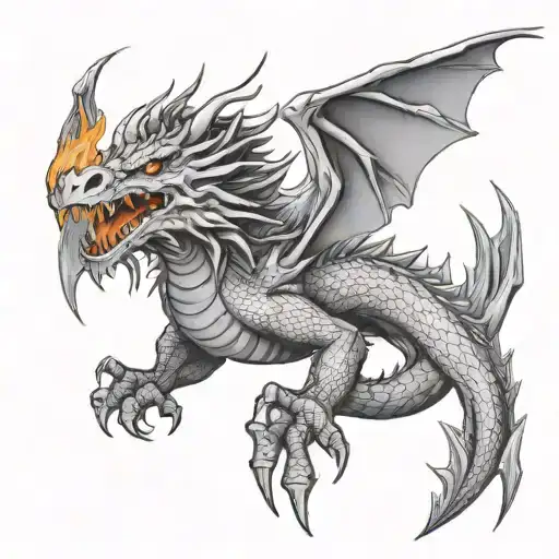 Dragon Breathing Fire