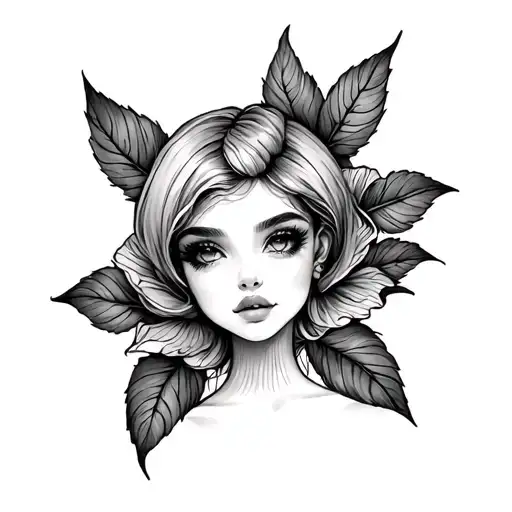 Girly Tattoo Design