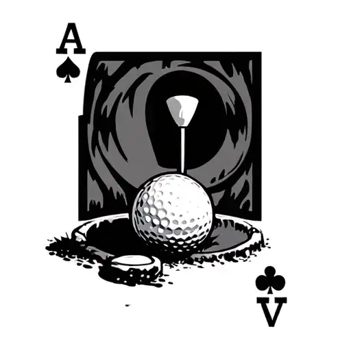 Golf Hole In One Ace