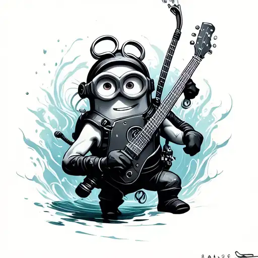 Minion Diver Metal Music