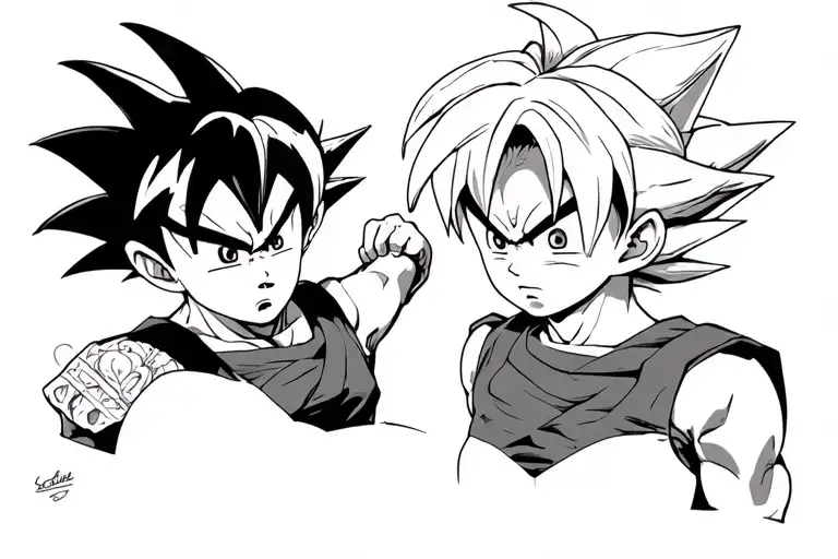 Dragon Ball Z Bulma Y Goku