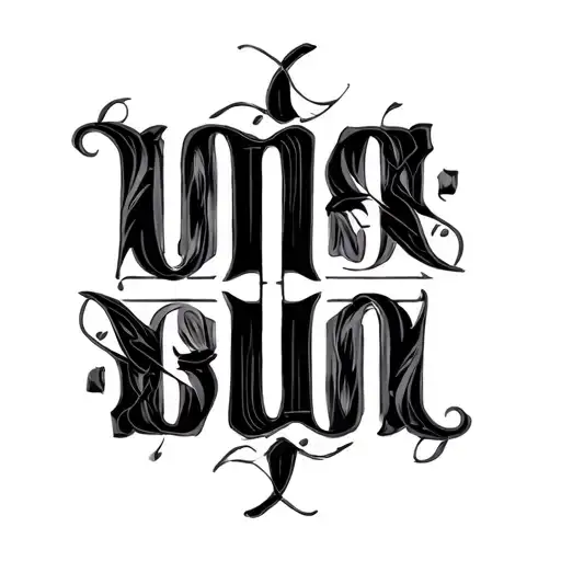 Two Word Ambigram Generator