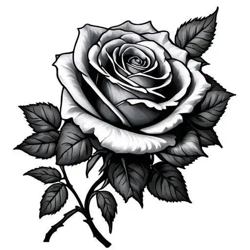 2 Roses That Form A Cancer Ribbon