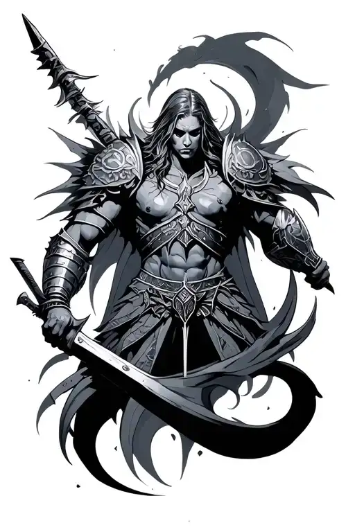 Protector Warrior Surrounded