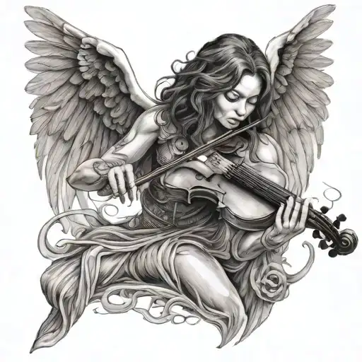 Violinist Death Angel