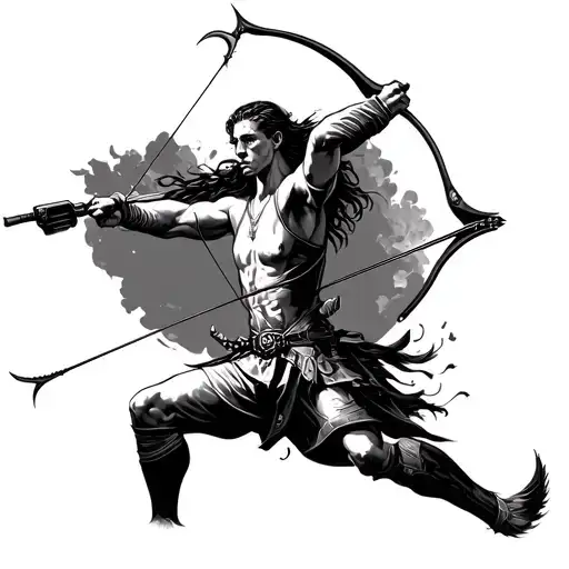 Sagittarius Archer Shooting