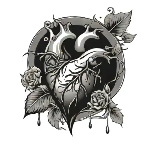 Broken Heart Surrounded