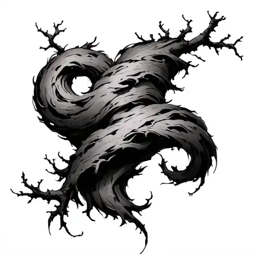 Twisting Tree Branch