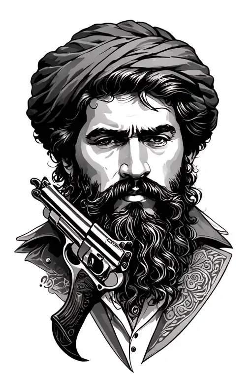 Bakhtiari's Father's Gun