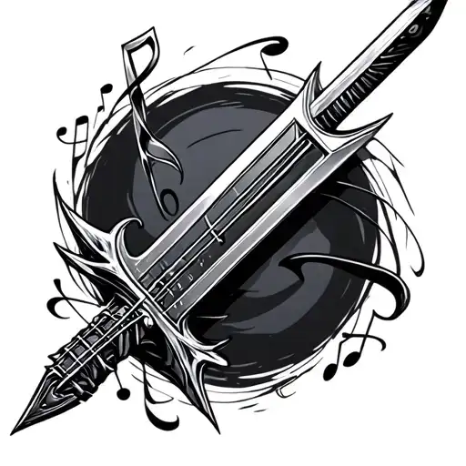 Music Note Sword