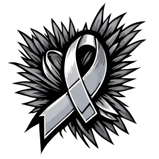 Cancer Ribbon Comet