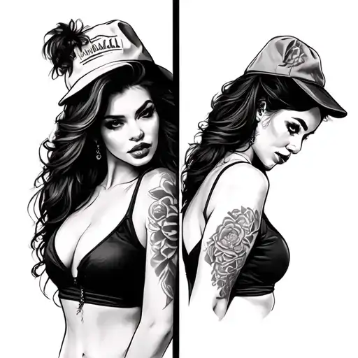 Gangster Woman Back To Back