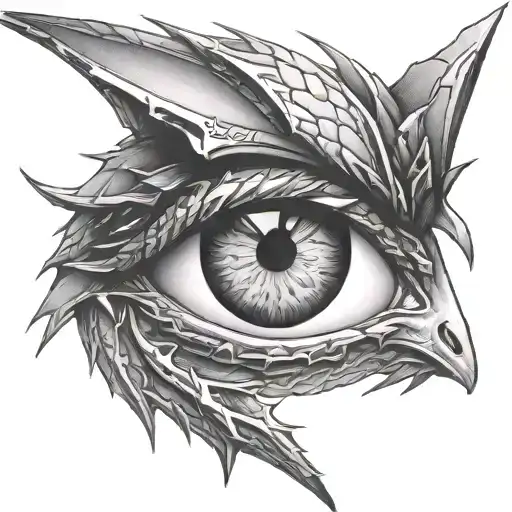 Dragon Eye Slit Pupil