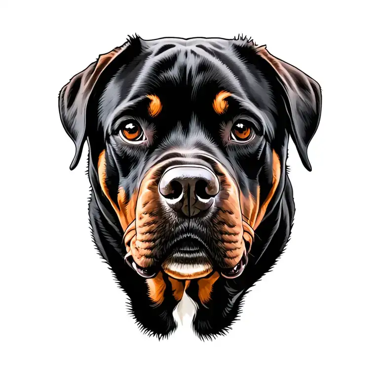 Rottweiler Head