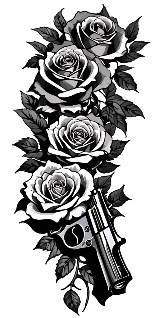 Family Roses Guns Faith Love