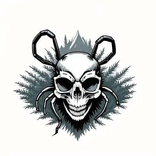 Head Of Skull Ant Mountain Sapin And Gravel Bike Made