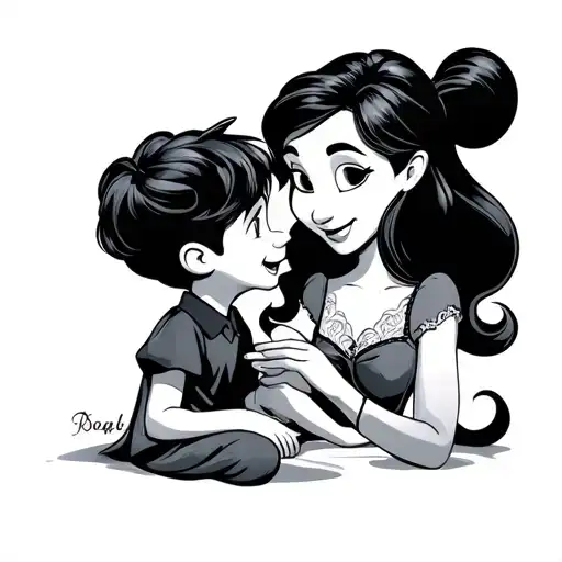 Mom And Son Disney
