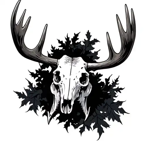 Moose Skull