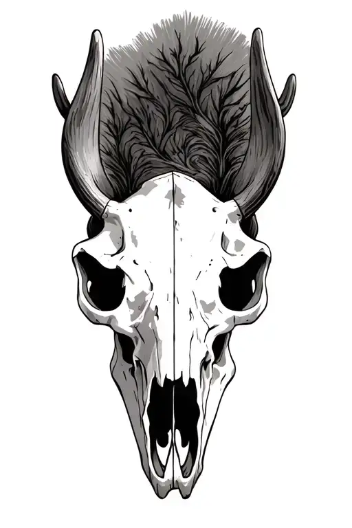 Moose Skull