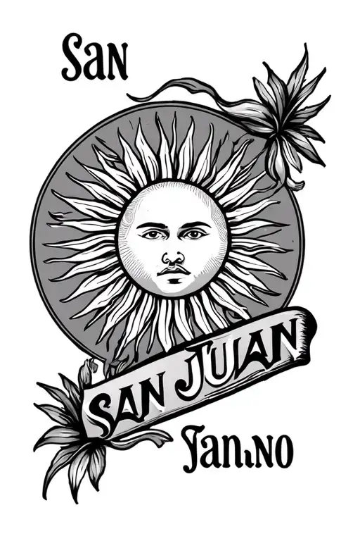 The Last Name San Juan With The Filipino Sun