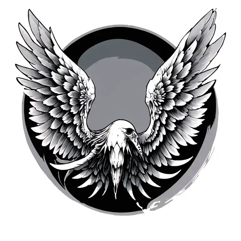 Bio Mechanical Wings Spread