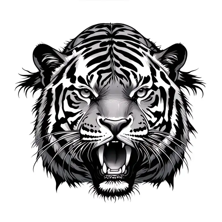 Bio Mechanical Tiger Stripes