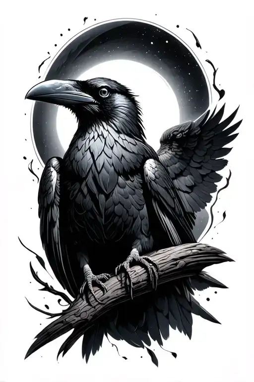 Raven Planet Blackened