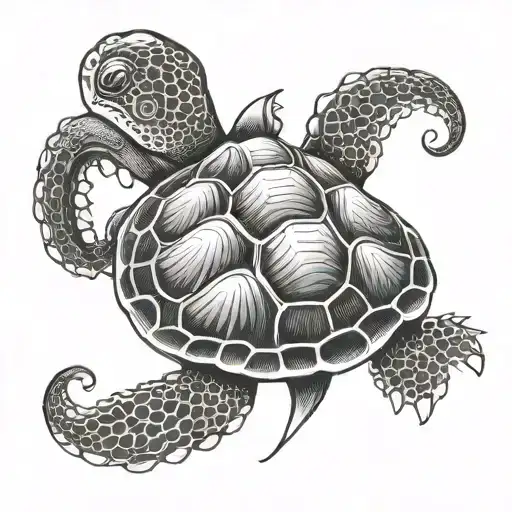 Turtle Octopus Hybrid