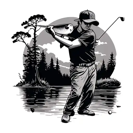 Golfing Fishing Hunting