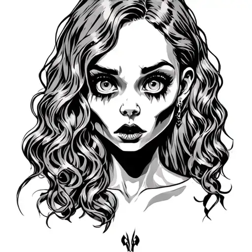 Cartoon Carrie Horror