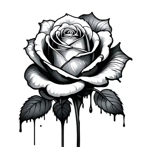 Dripping Rose