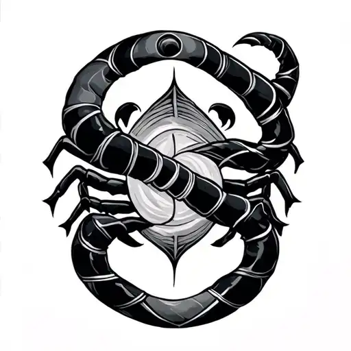 Sagittarrius Scorpio Infinity Symbol