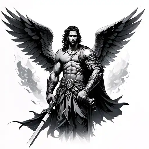 Warrior Angel Man