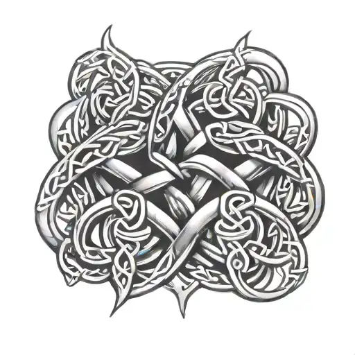 Celtic Father Daughter Knot