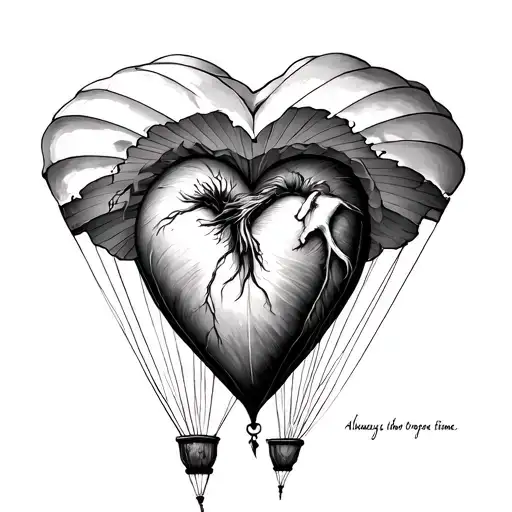 To Have A Heart Like A Parachute That Always Opens In Time