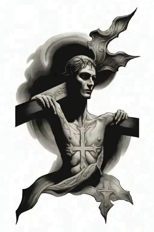 Christian With Cross