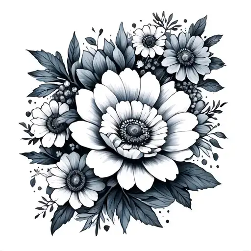 Traveler Cosmos Flowers