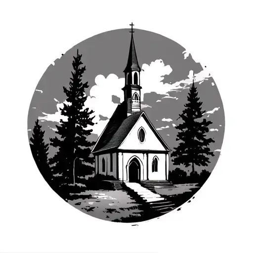 Church Silhouette