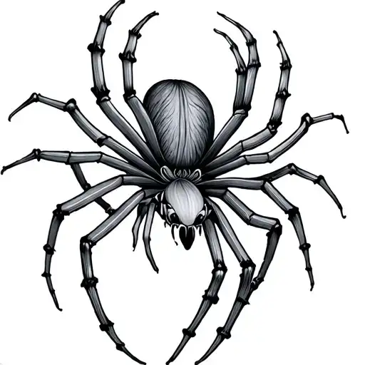 Spider Lilly Small Tattoo On A Persons Forearm