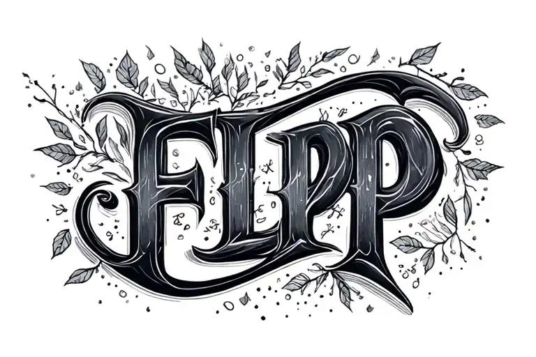 Lettering Flpp