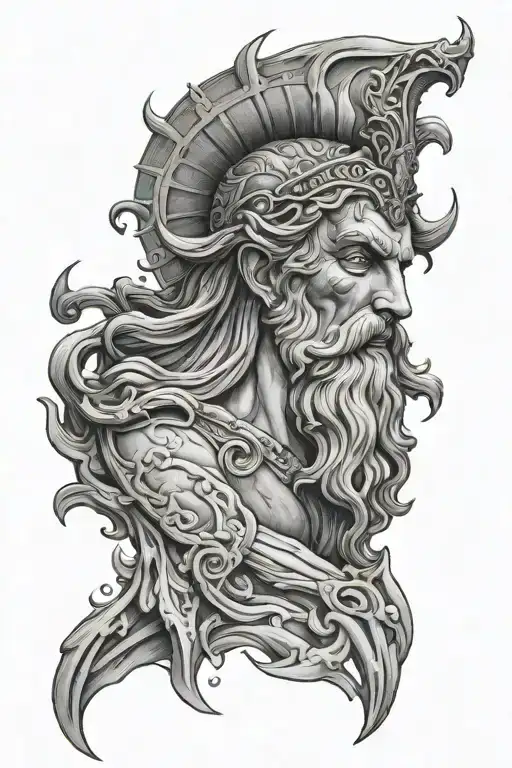 Poseidon God Dark