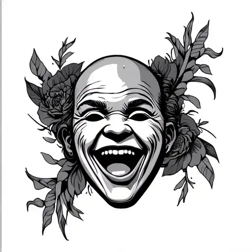 Laugh Now Cry Later Mask
