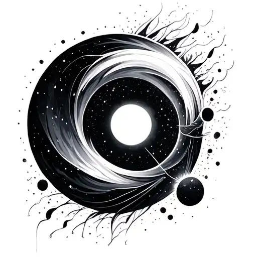 Universe Negative Space Elements