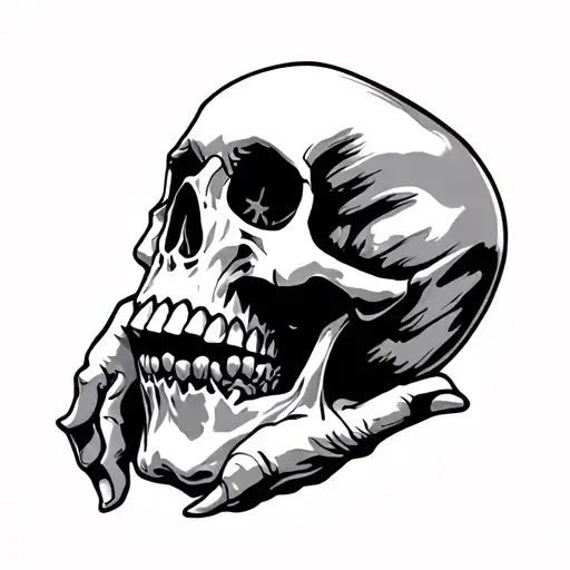 Skull Hand