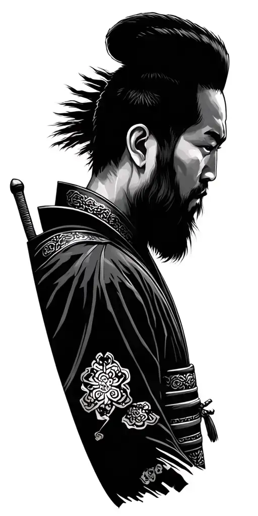 Japanese Samurai Warrior